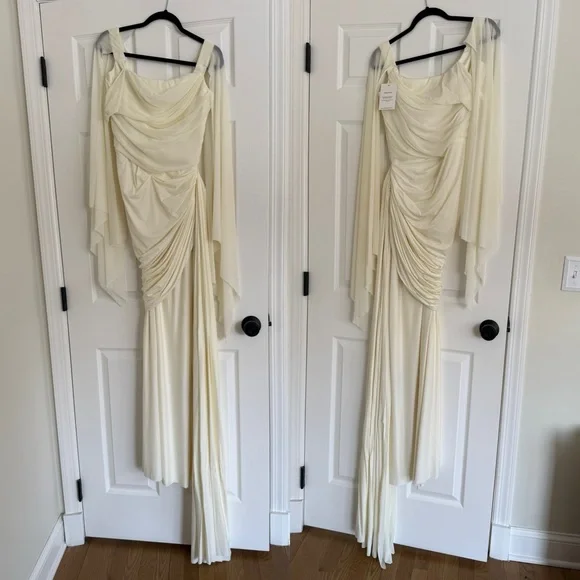 Deme by Gabriella Cynthia Dress Off White NEW with tag